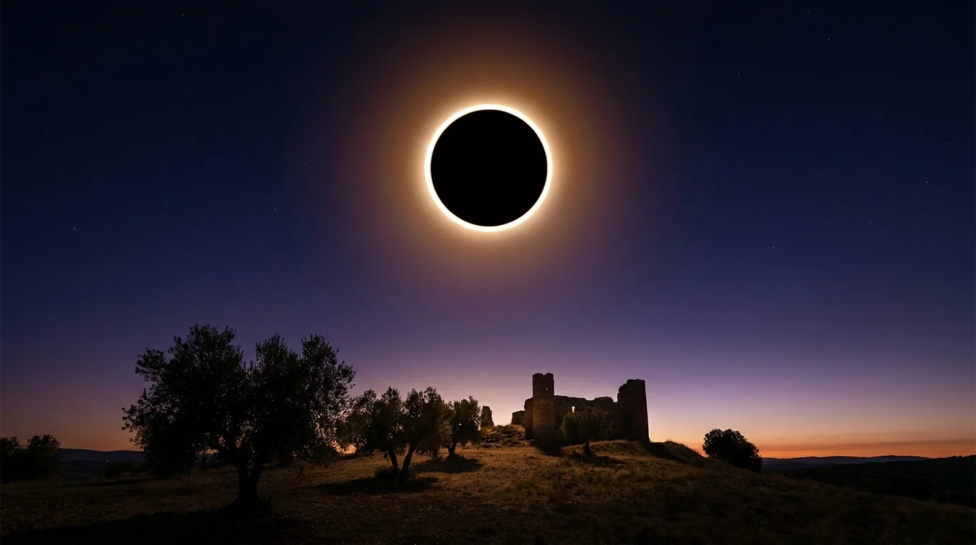 Cuánto falta para el eclipse del 12 de agosto de 2026: la cuenta atrás