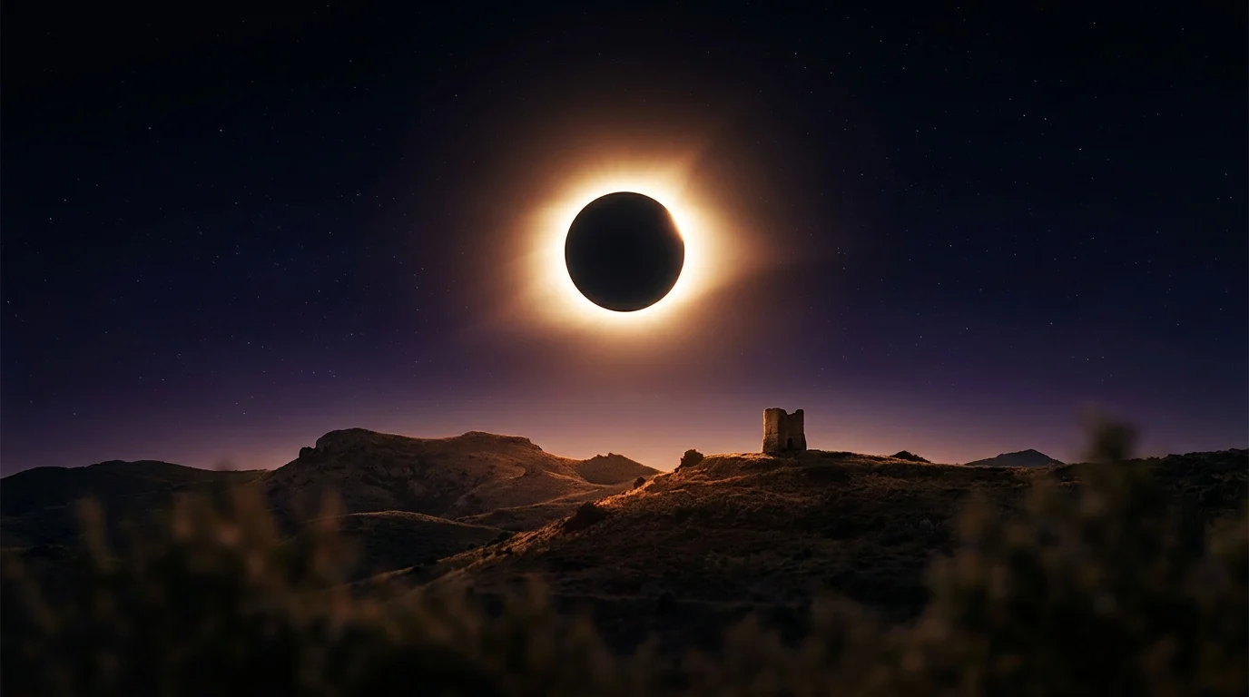 Diferencia entre eclipse total y parcial: por qué importa dónde estés