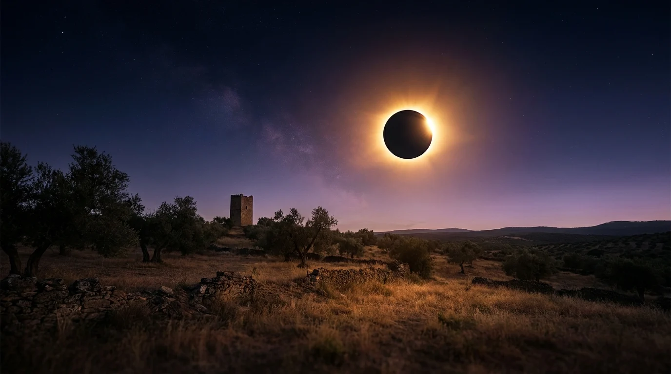 El eclipse del 12 de agosto, minuto a minuto: cronología del día