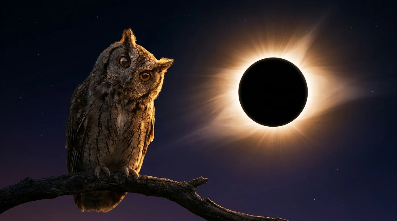 Cómo reaccionan los animales durante un eclipse solar