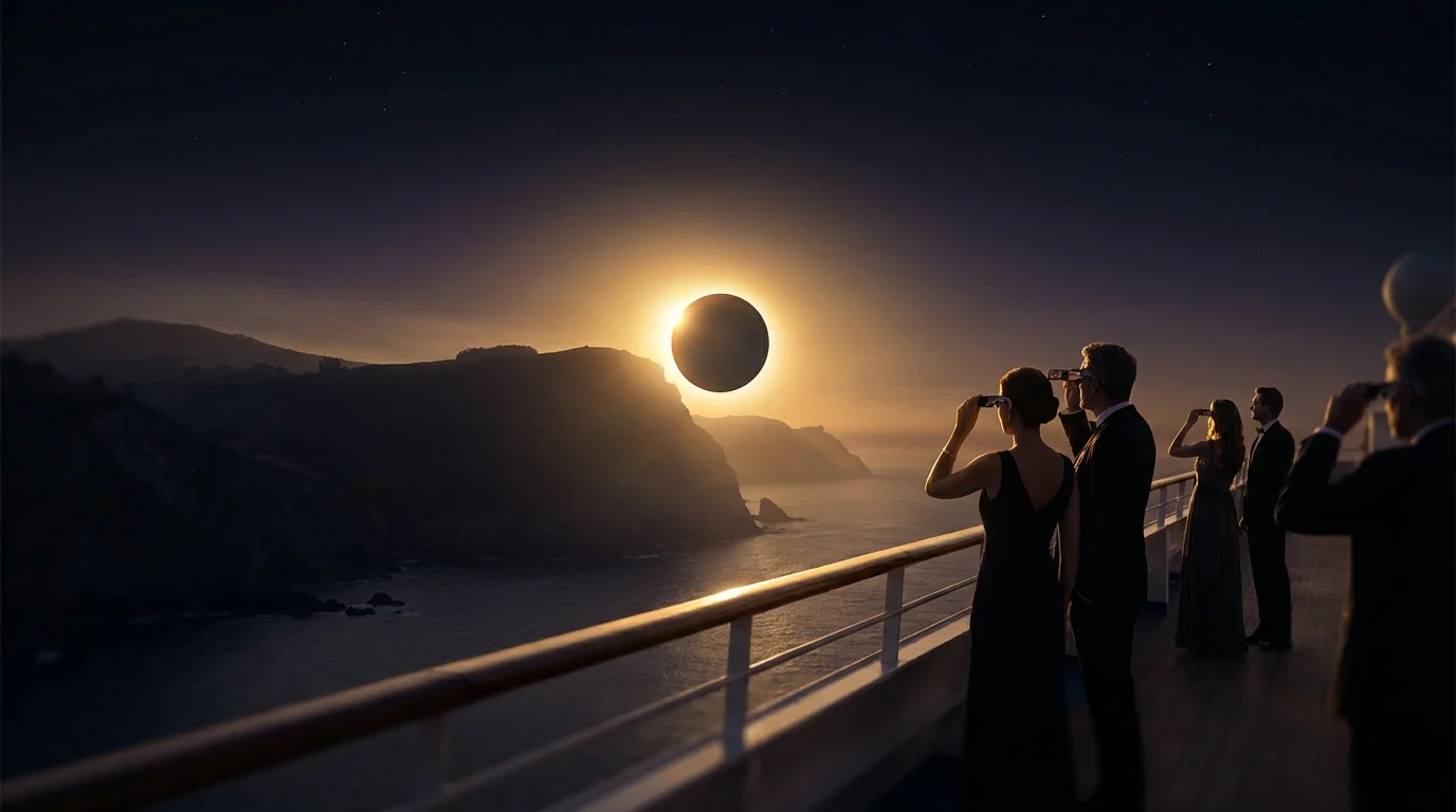 Ver el Eclipse 2026 en Barco o Crucero