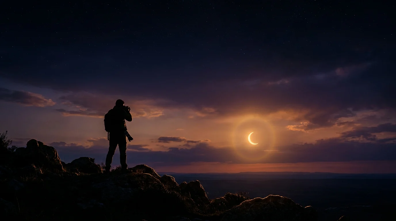 Por qué necesitas un horizonte despejado al oeste para ver el eclipse 2026