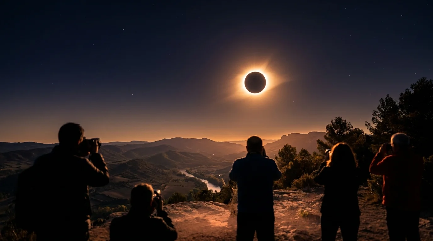 Eclipse total en Logroño y La Rioja: hora exacta y miradores