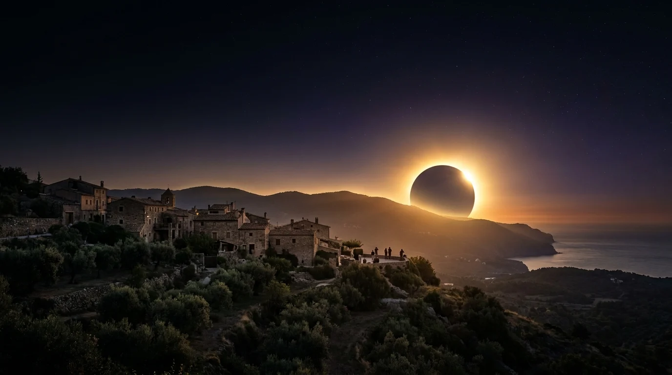 Los Mejores Pueblos para Ver el Eclipse 2026