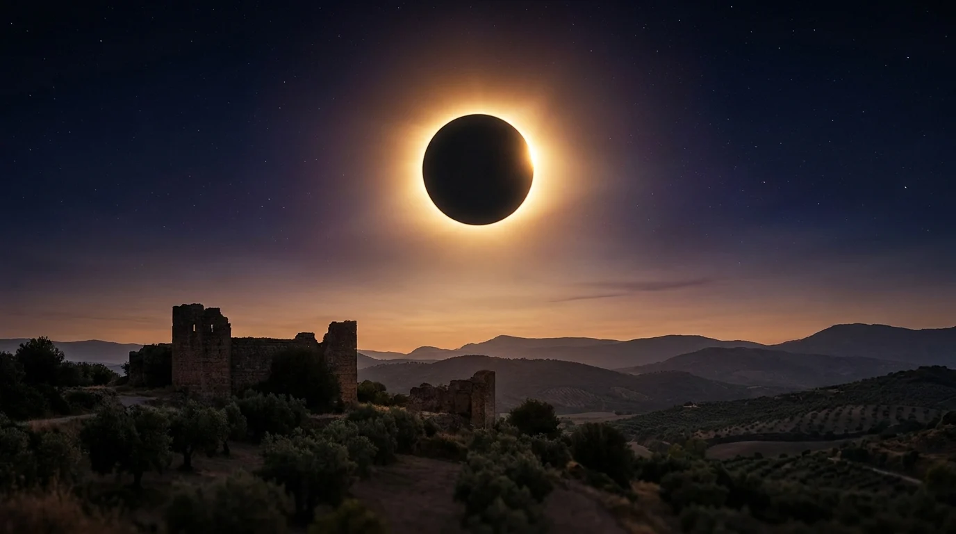 ¿Se verá el eclipse de 2026 en Vigo? Hora y porcentaje de ocultación