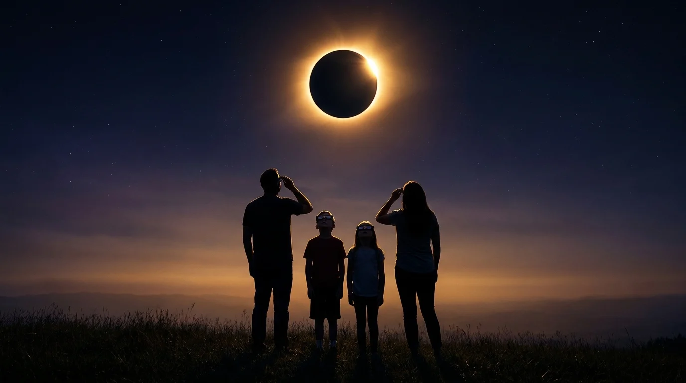 Ver el eclipse con niños: guía para vivirlo en familia con seguridad