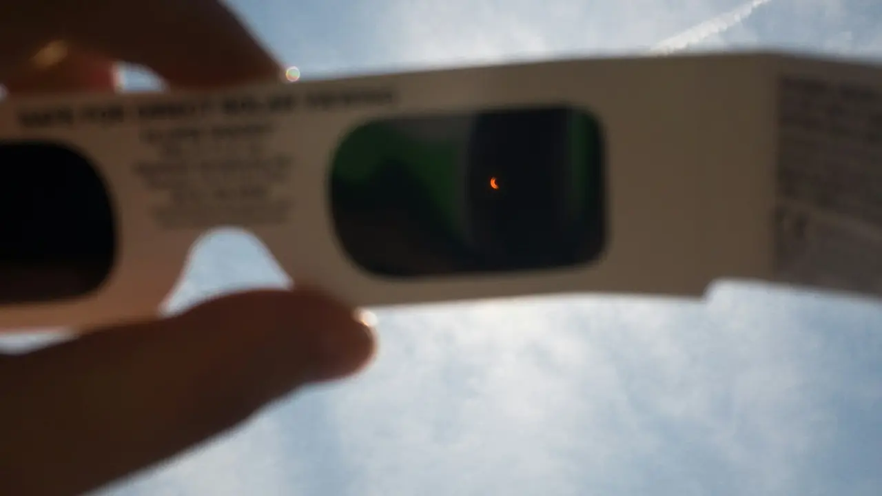 Gafas de eclipse solar homologadas ISO 12312-2